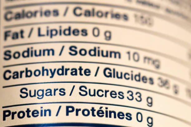 istock Various Nutrition Information on a Food Label 993449258