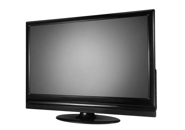 istock Blank flat screen TV set isolated on white background with clipping path 993454706