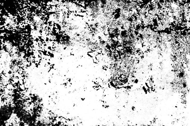 istock Texture grunge black and white. Abstract monochrome background 993457822