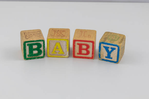 istock Children's toy blocks spelling the word Baby 993459266