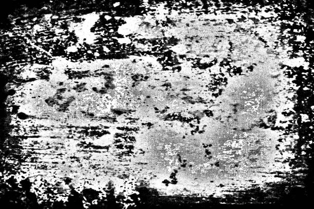 istock Texture grunge black and white. Abstract monochrome background 993467042