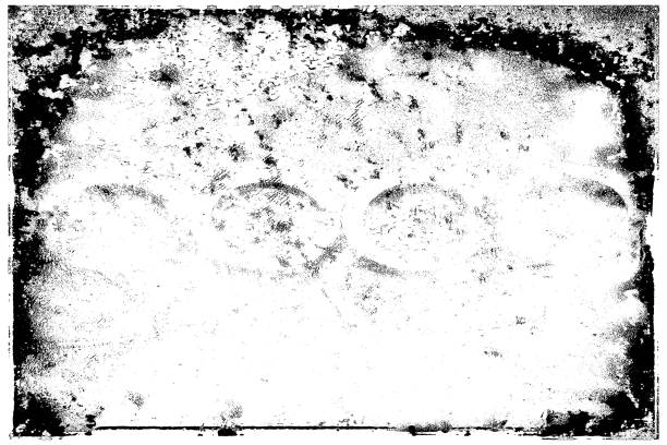 istock Texture grunge black and white. Abstract monochrome background 993472282