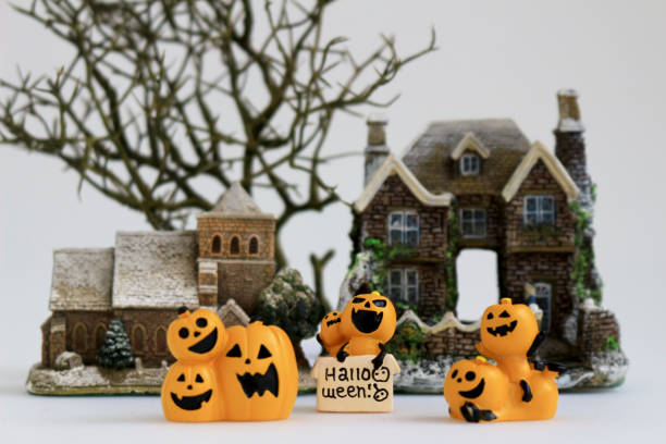 istock Still life of decoration that imaged Halloween 993482028
