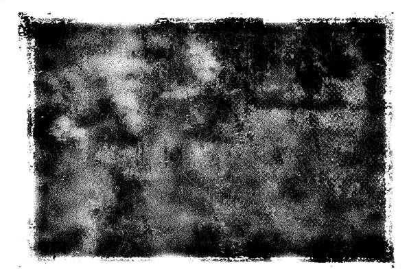 istock Texture grunge black and white. Abstract monochrome background 993483020