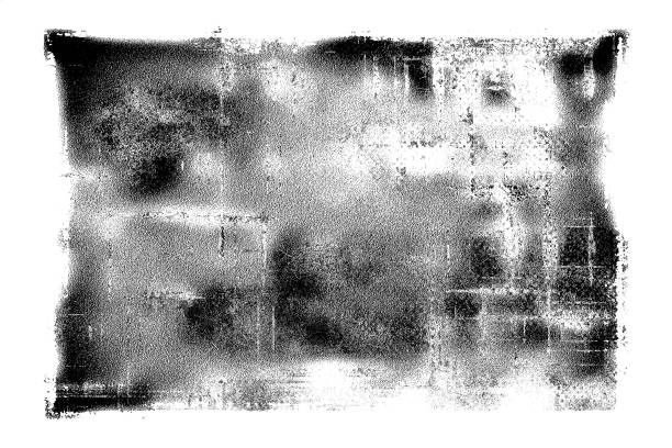 istock Texture grunge black and white. Abstract monochrome background 993490782