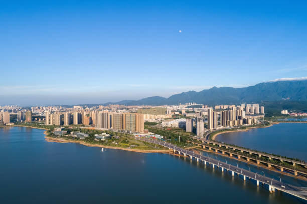 istock beautiful jiujiang cityscape 993491328