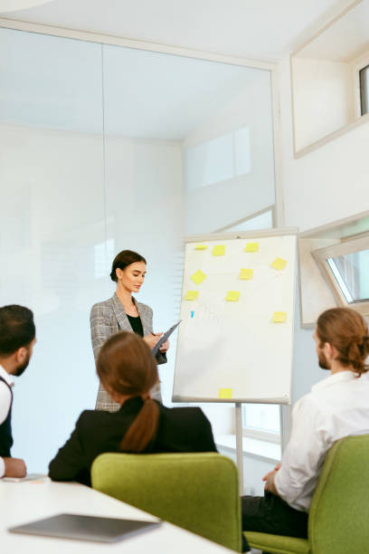 istock Business Training. People Meeting In Office. 993497950