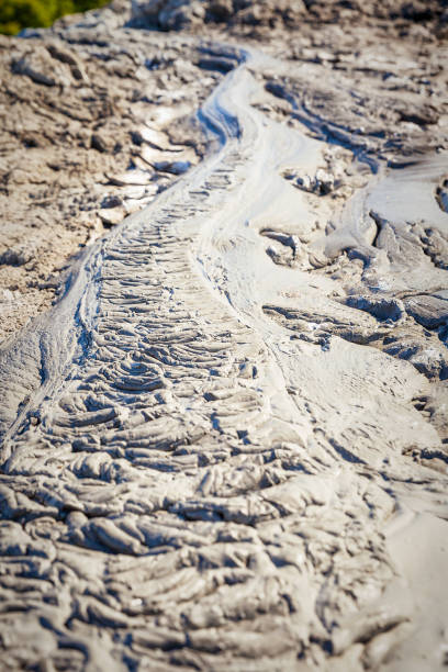 istock Mud volcano at Krasnodar state, Russia 993511858