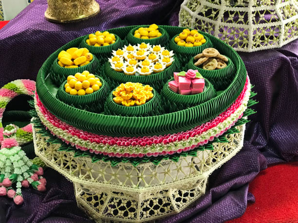 istock Set of artificial Thai traditional dessert. 993520800