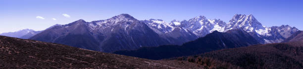 istock Scenery of Cattle Back Mountain in western Sichuan, China 993524742