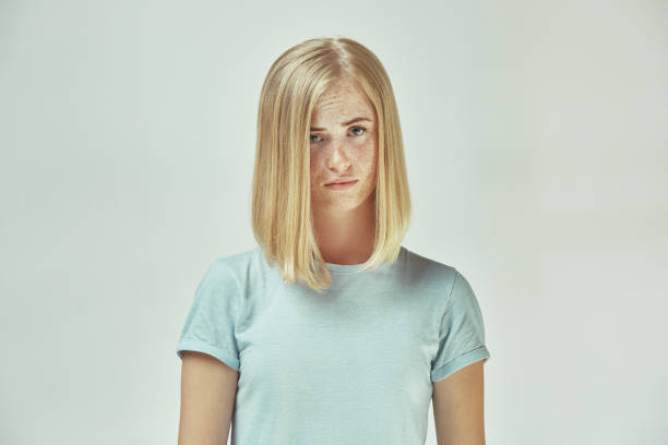 istock Beautiful woman looking suprised and bewildered 993543356