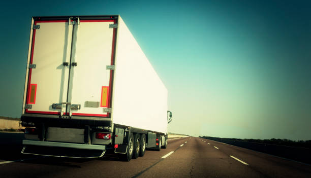 istock Truck on the road 993556302