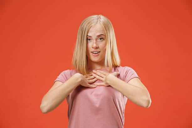 istock Happy woman .image of female model 993565314