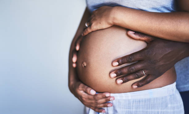 istock All a pregnant woman needs is a supportive husband 993589134