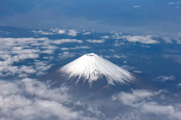 Mt.Fuji from the sky