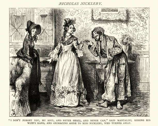 istock Charles Dickens, Nicholas Nickleby, I don't forget you, my soul 993593534