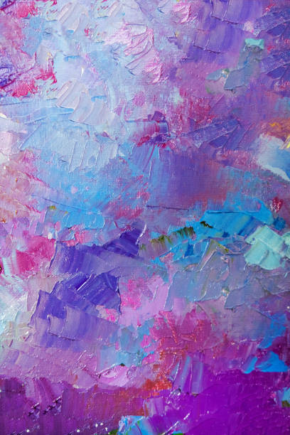 istock abstract oil paint texture on canvas, background 993601378