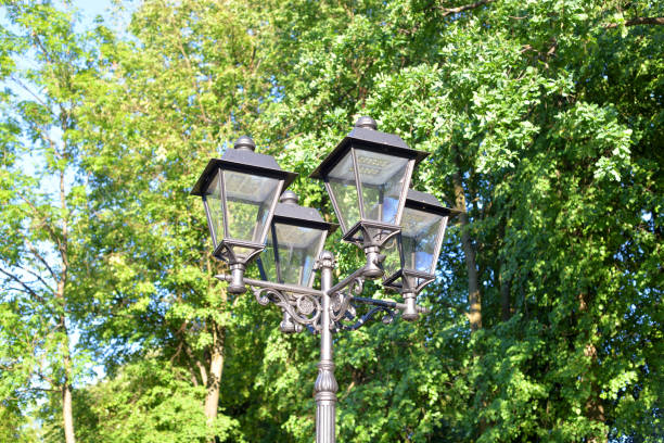 Street lamp in the old style.