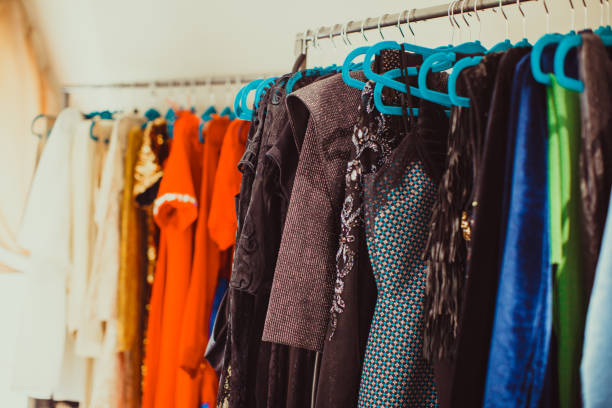 istock Fashionable clothes for sale 993617632