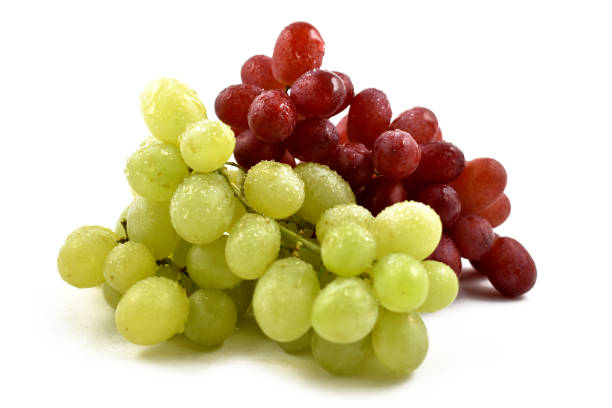 istock Red and white grapes stock images 993625448