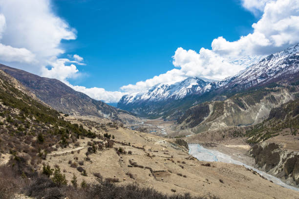 istock Mountain landscape with Bagmati river, Nepal. 993640132