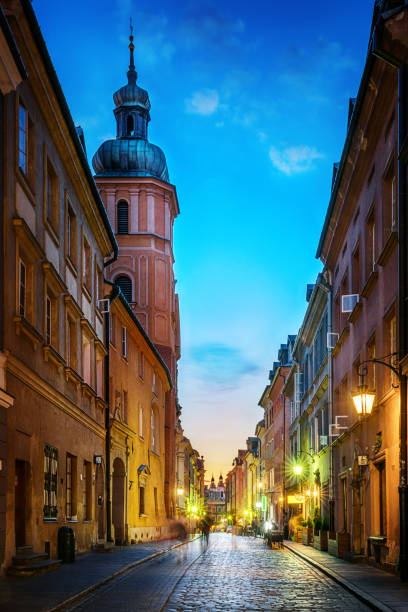 istock Warsaw old town street. 993658600