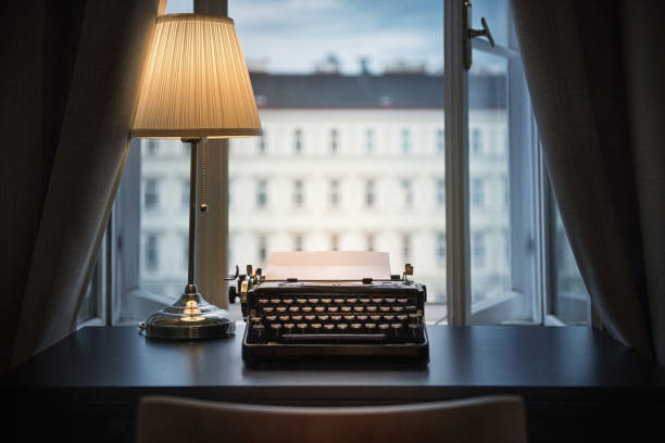 istock Workplace of a writer, journalist, creator. 993658646