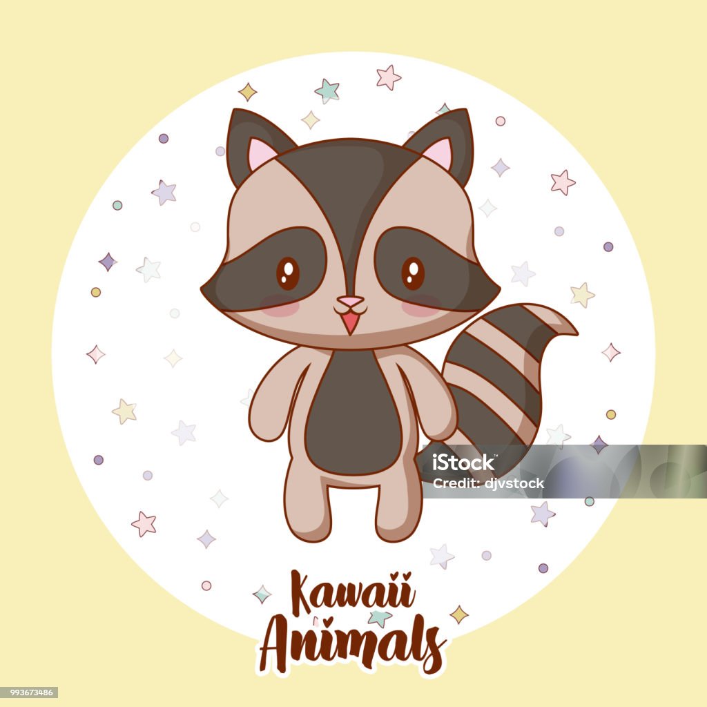 Vetores de Desenho De Animais Kawaii e mais imagens de Amizade - Amizade,  Animal, Beleza - iStock