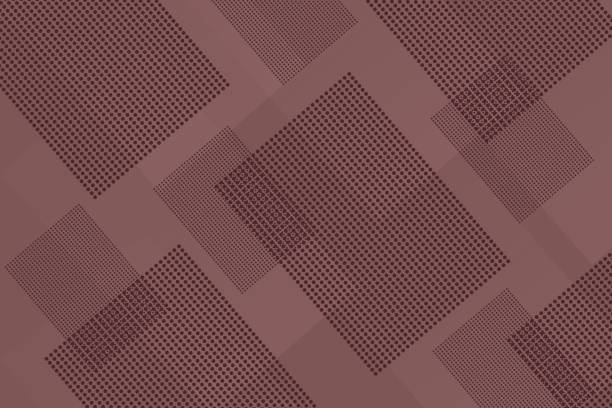 추상적임 원활한 도트 패턴을 배경기술 - brown background material textile torn stock illustrations