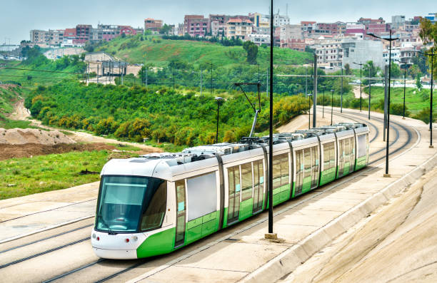 City tram in Constantine - Algeria, North Africa