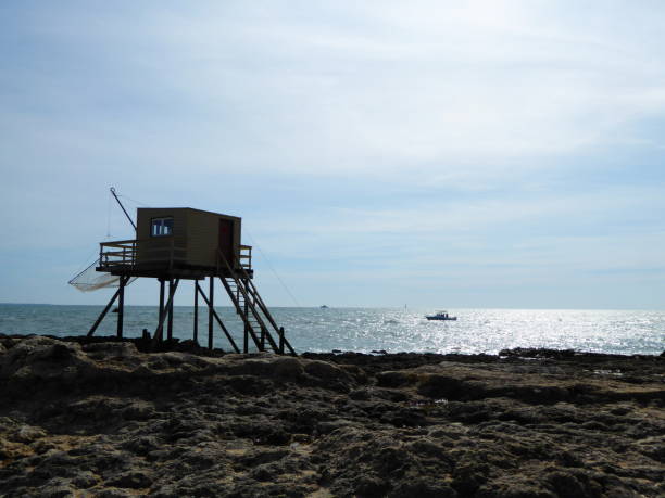 istock Fisherman hut in Atlantic coast - Royans - France 993687792