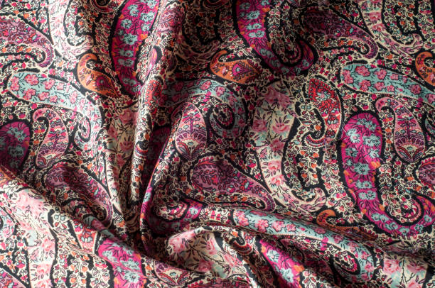 istock Texture background pattern.  Paisley vintage floral motif ethnic seamless background. Abstract lace pattern. Imitation of a textile factory. Hand-painted colorful wallpaper 993688782