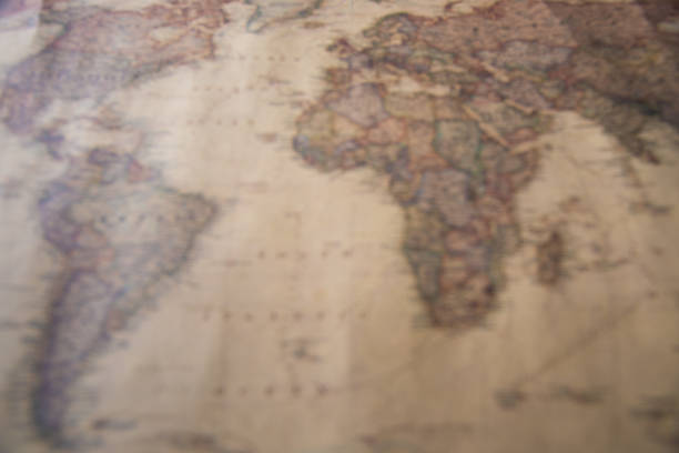 istock Blurred of  world map 993691558