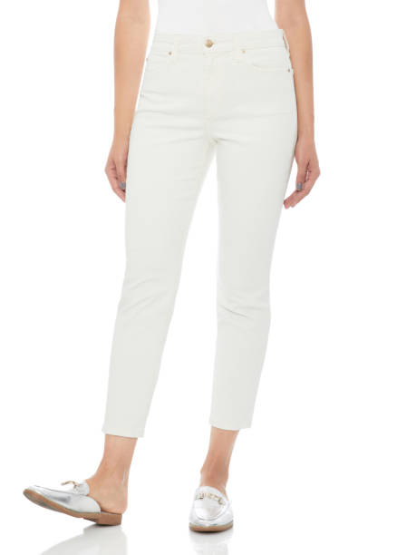 istock white pants with full sleeve top and with white background 993696380