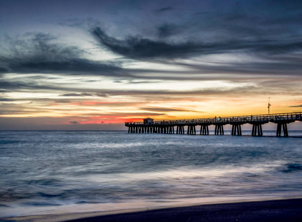 istock Pompano Beach, FL Pier at Sunrise 993727182