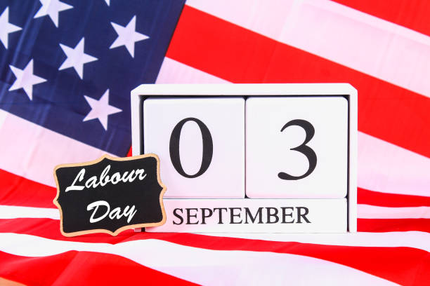 istock Happy Labor day banner, american patriotic background. 993733158