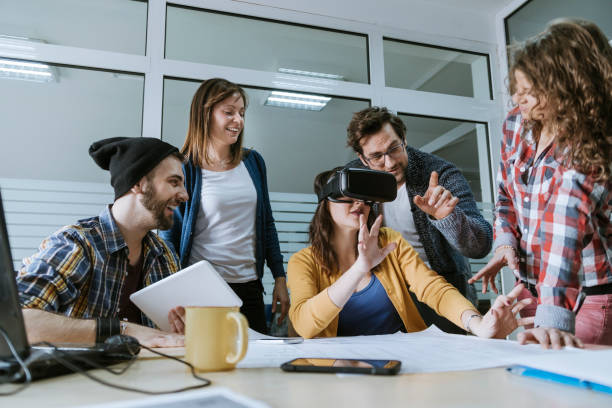 istock Start up team Of Freelancers in the office 993733664