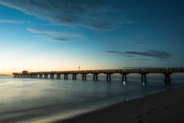 istock Pompano Beach, FL Pier at Sunrise 993734128
