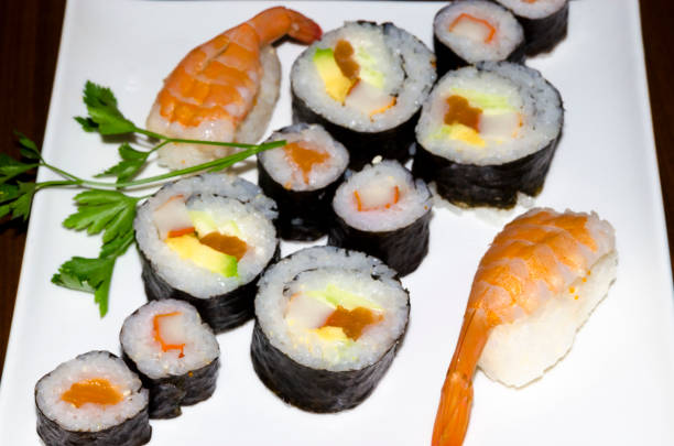 istock Japanese varied sushi 993736960