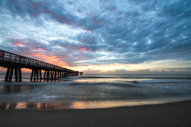 istock Pompano Beach, FL Pier at Sunrise 993740706