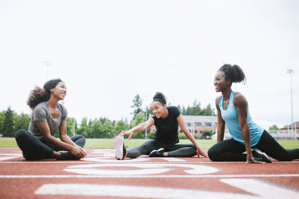 istock Woman Athletes Run and Train for Track and Field 993741948