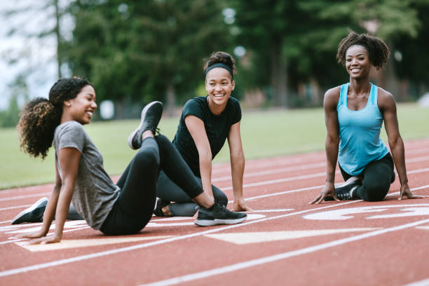 istock Woman Athletes Run and Train for Track and Field 993744258