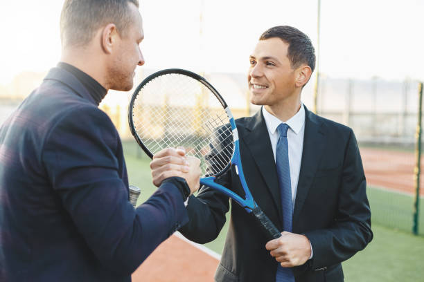 260 Business Man Playing Tennis Stock Photos, Pictures & Royalty-Free  Images - iStock