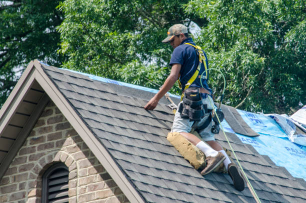 подрядчики кровли заменяют поврежденные крыши после шторма града - home improvement construction house nail стоковые фото и изображения