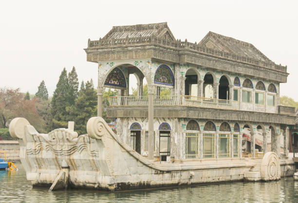 istock Marble Boat in Summer Palace 993763484