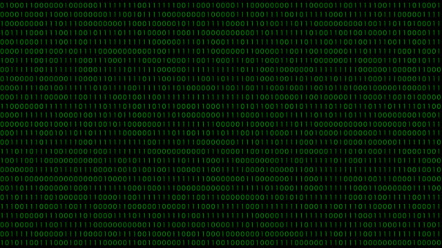 Binary Code Computer Network