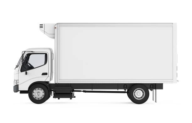 istock Refrigerated Truck Isolated 993770580