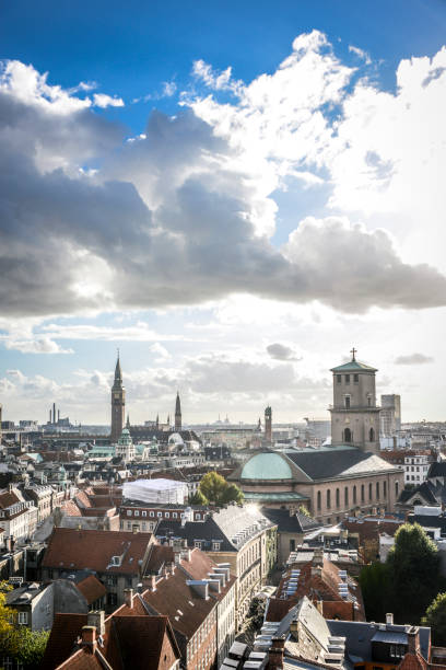 istock Aerial Panoramic view from Center of Copenhagen, Denmark 993770820