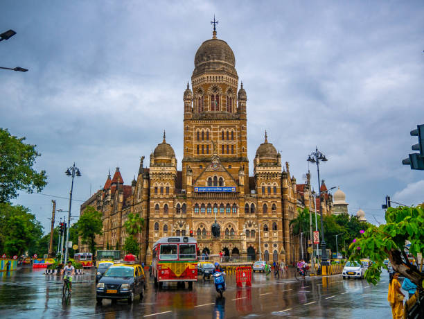 bmc 빌딩 - mumbai 뉴스 사진 이미지
