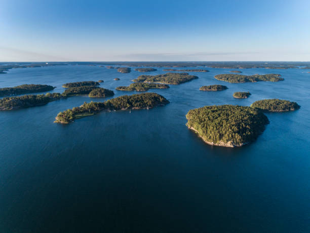 istock Aerial view over Stockholm archipelago 993779654